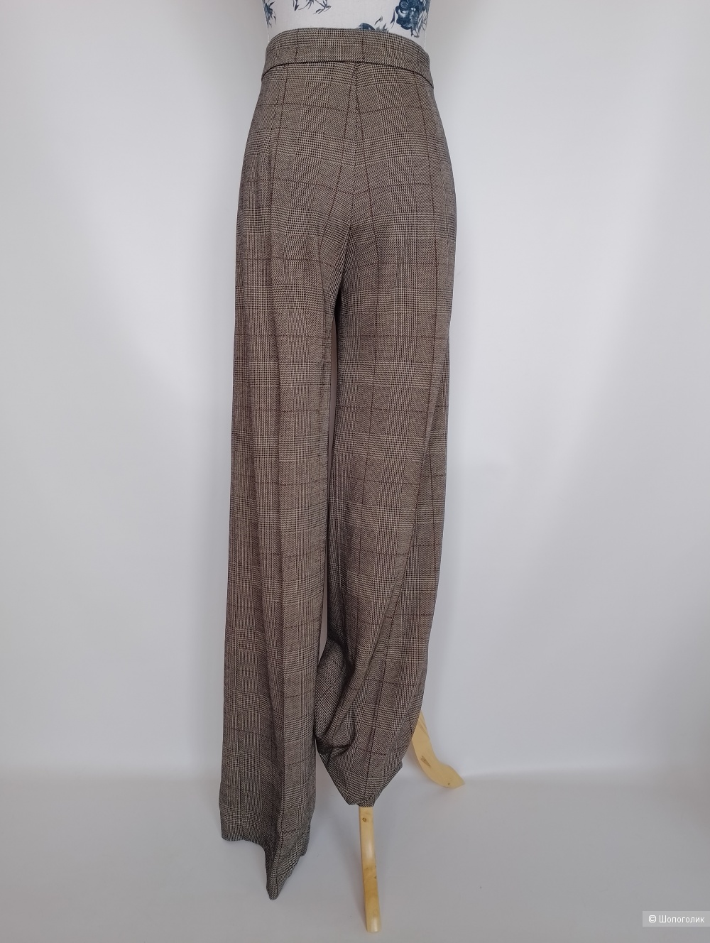 Брюки Max Mara прямые шерстяные, Ит 42