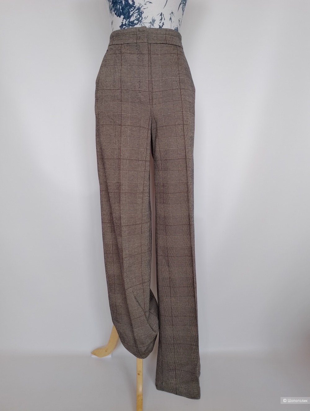 Брюки Max Mara прямые шерстяные, Ит 42