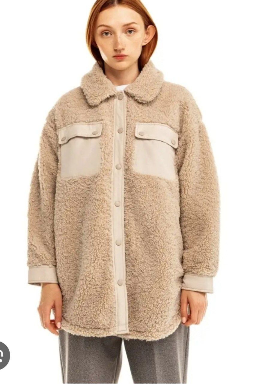 Куртка из экомеха Vila, размер L.