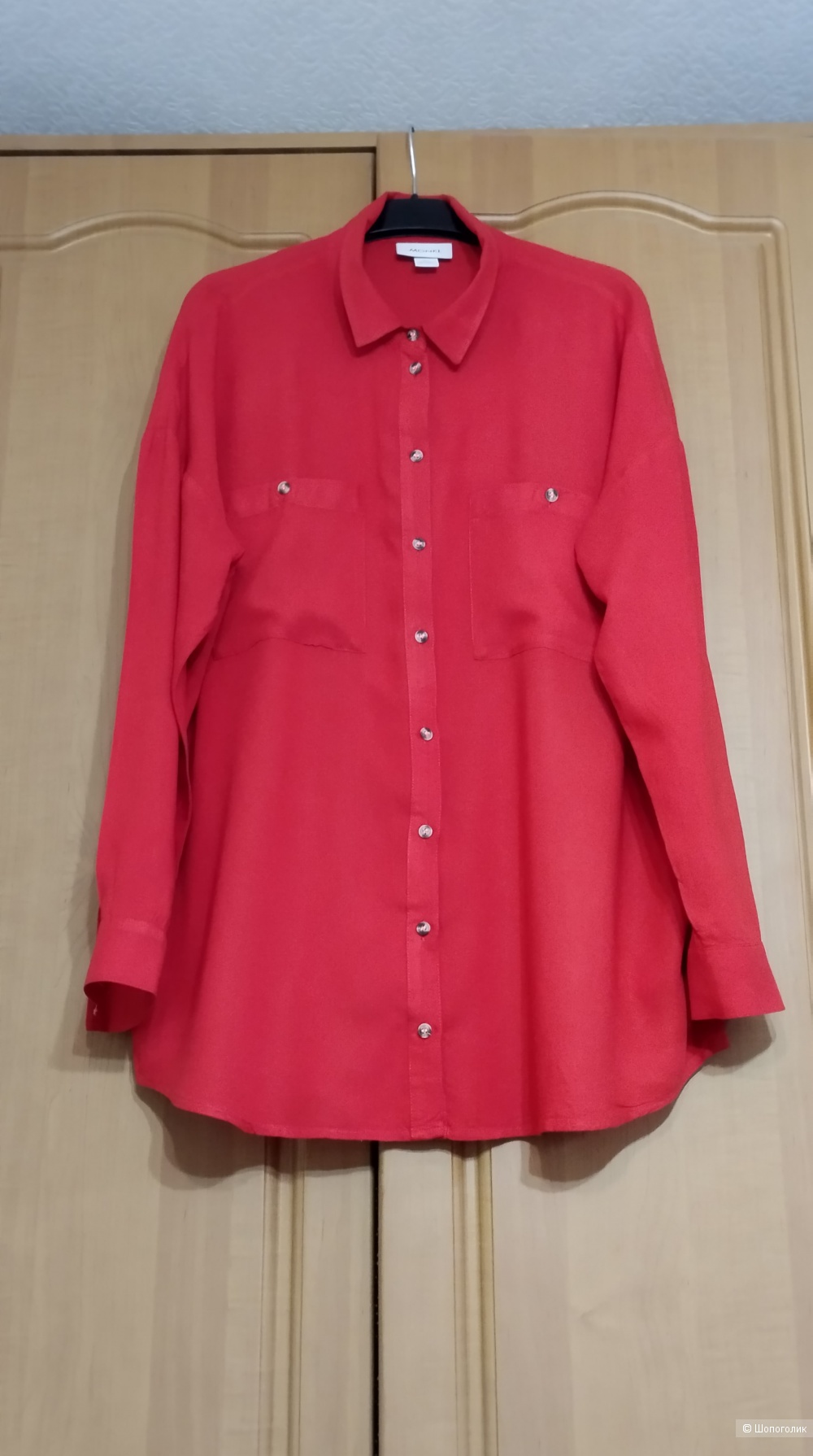 Рубашка Monki, оверсайз (до 56р)