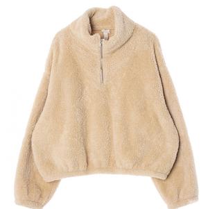 Худи из экомеха H&M, размер L/XL.