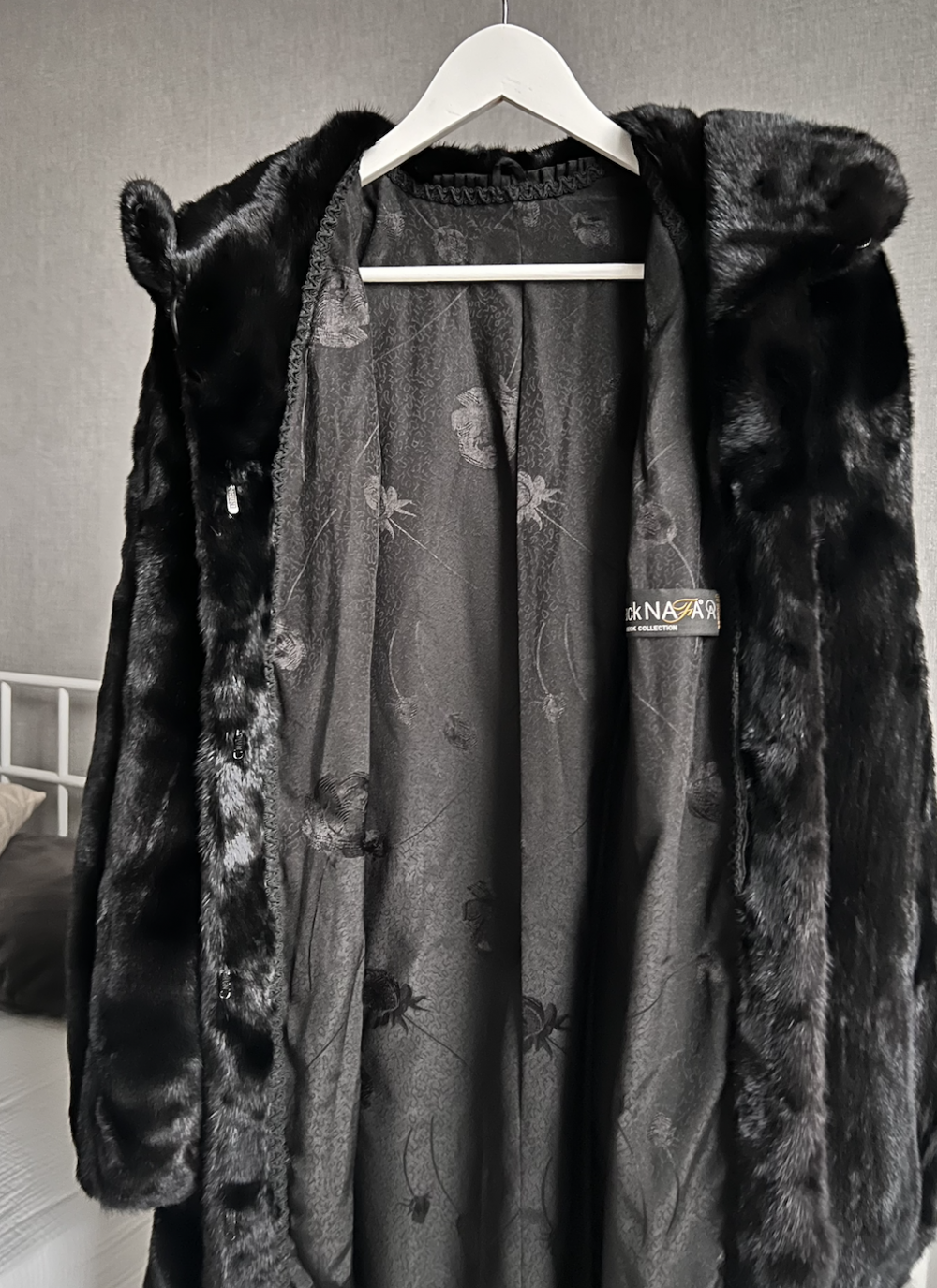 Шуба норковая black nafa 44 размер