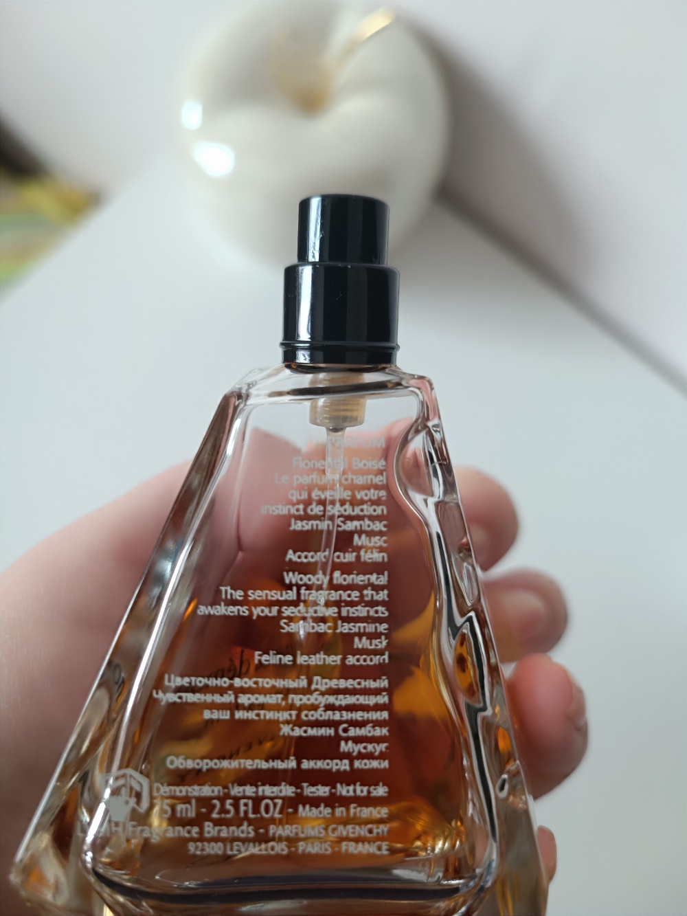 Givenchy ange ou demon le parfum, половина от 75 мл