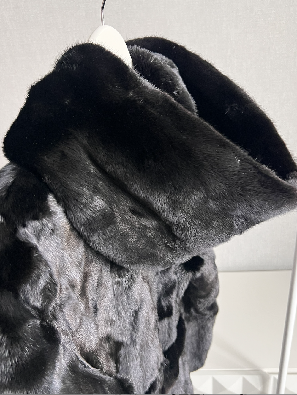 Шуба норковая black nafa 44 размер