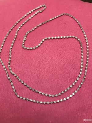 Колье серебро one size