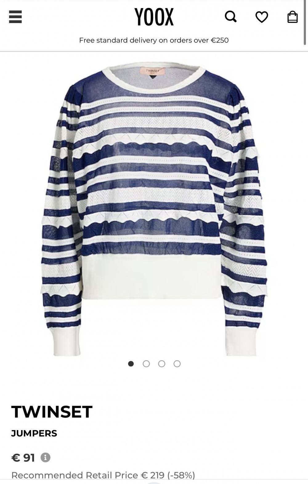 Джемпер Twin Set размер m