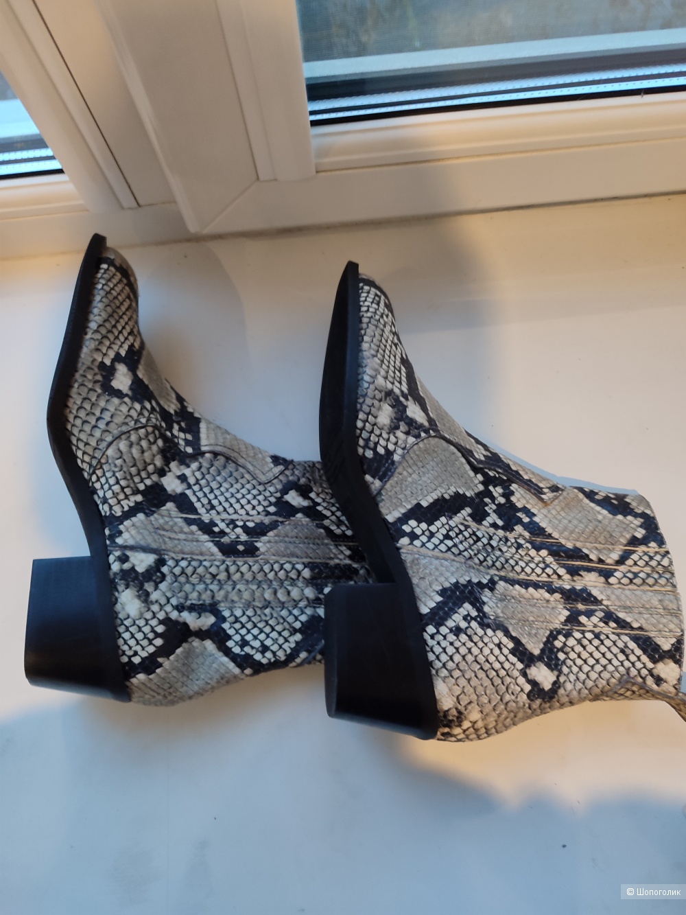 Кожаные ботильоны казаки Pedro Miralles размер 38