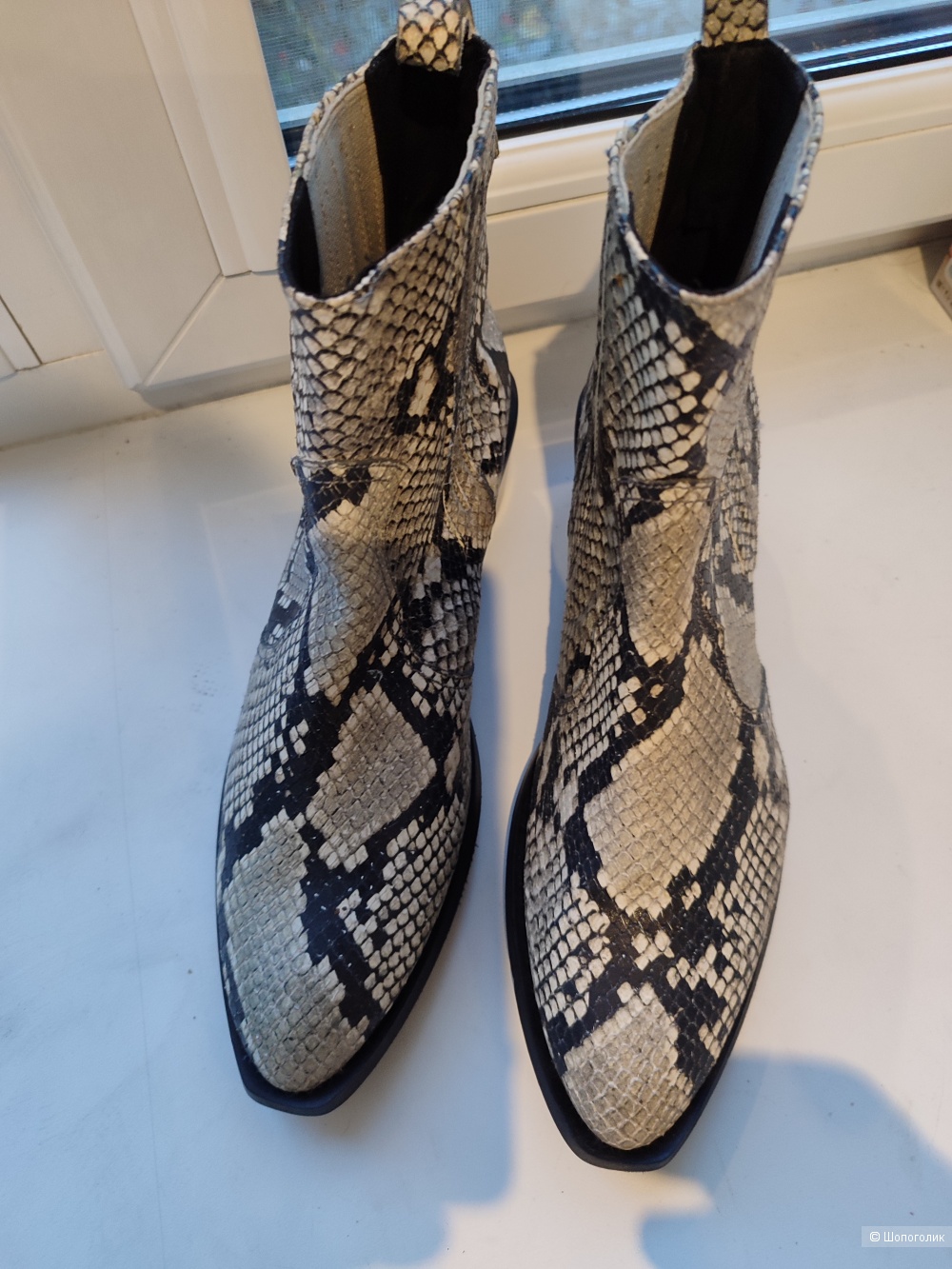 Кожаные ботильоны казаки Pedro Miralles размер 38