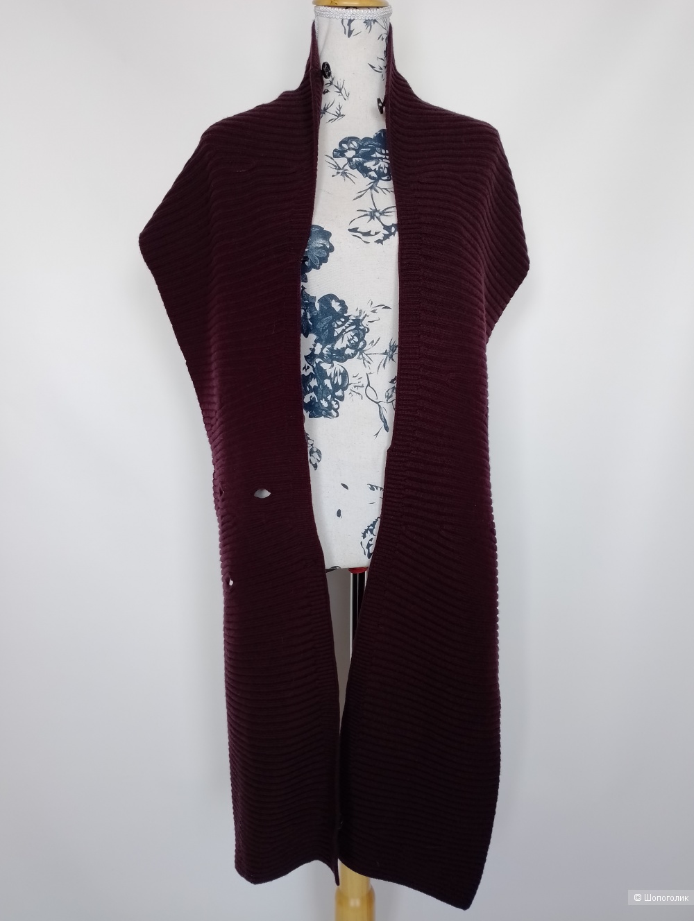 Пальто burberry кашемировое , Ит 40