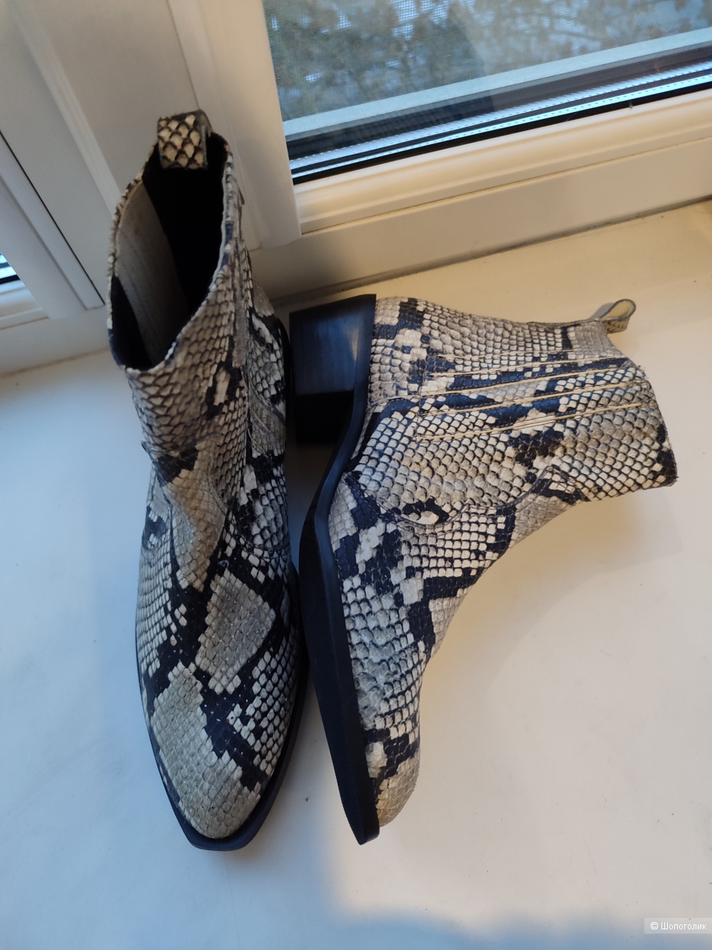 Кожаные ботильоны казаки Pedro Miralles размер 38