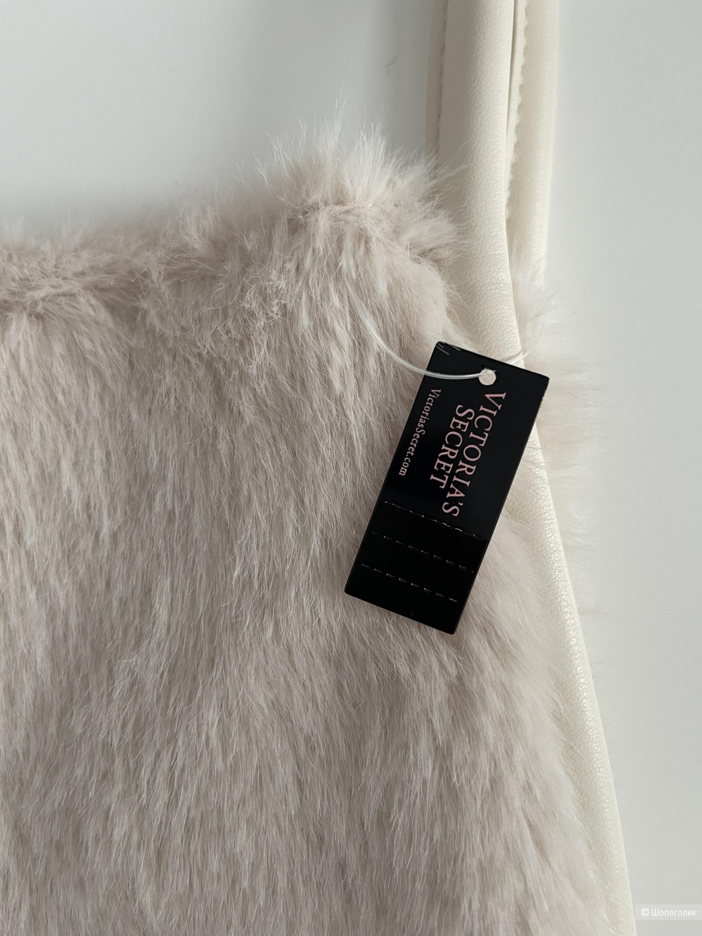 Плюшевая сумка тоут Victoria Secret one size