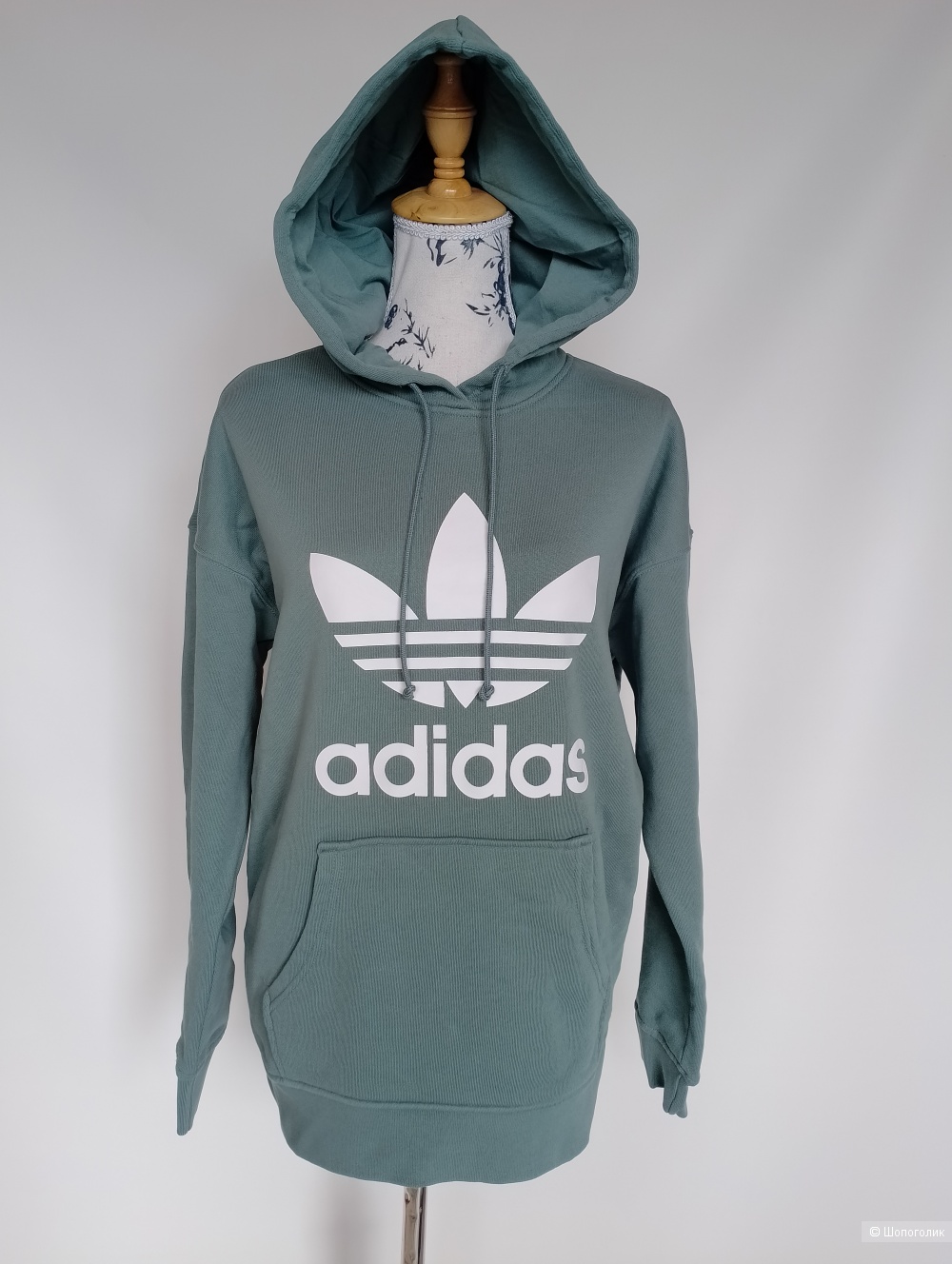 Худи adidas с капюшоном хлопковое, Ит 44