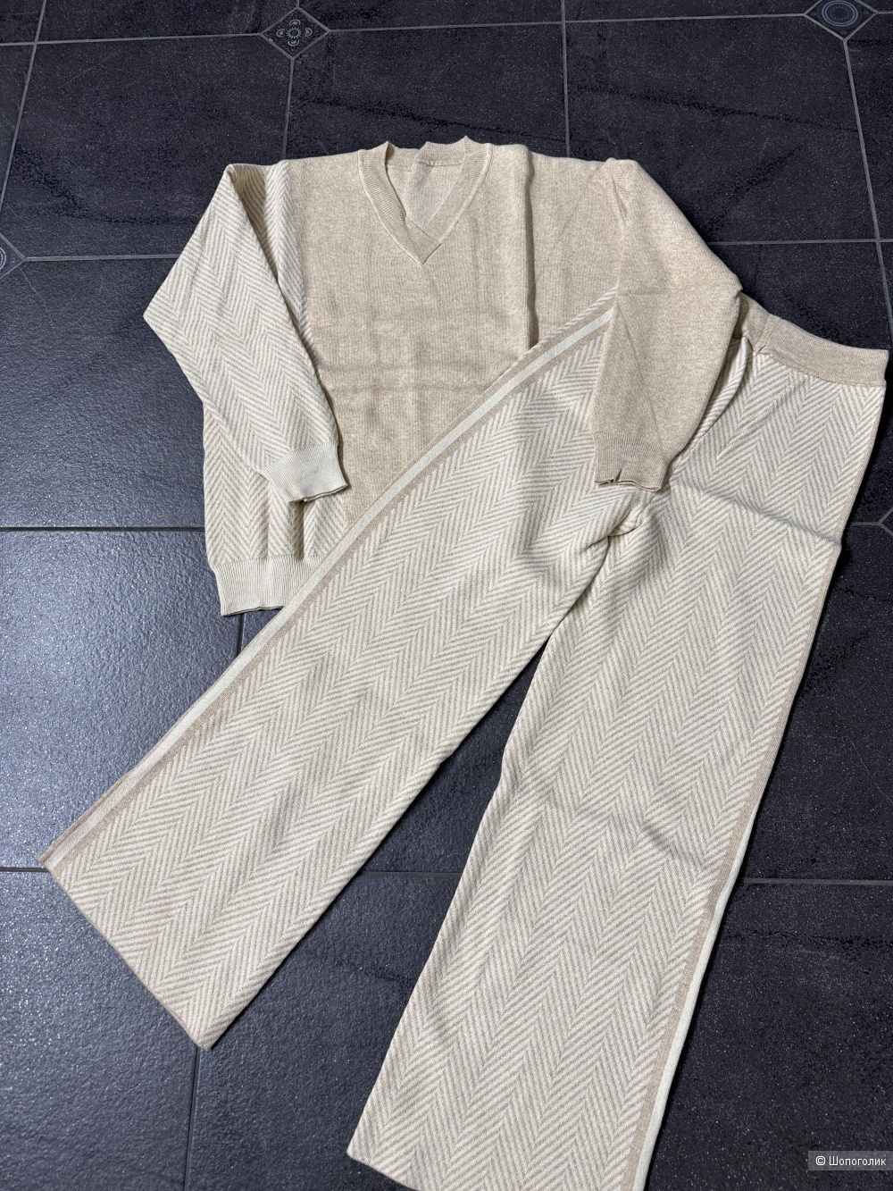 Костюм спорт шик в стиле Loro Piana, 44-50