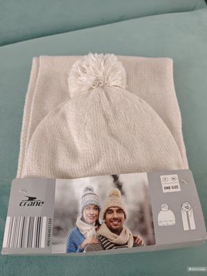 Комплект Crane шапка + шарф one size