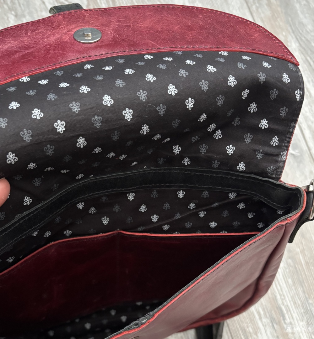 Сумка кожаная EK Goods, one size