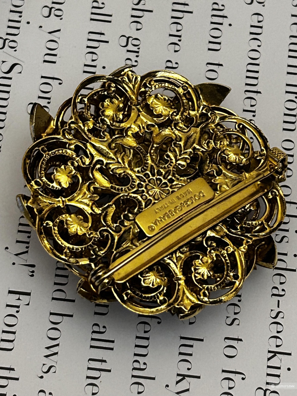 Брошь  Dolce & Gabbana