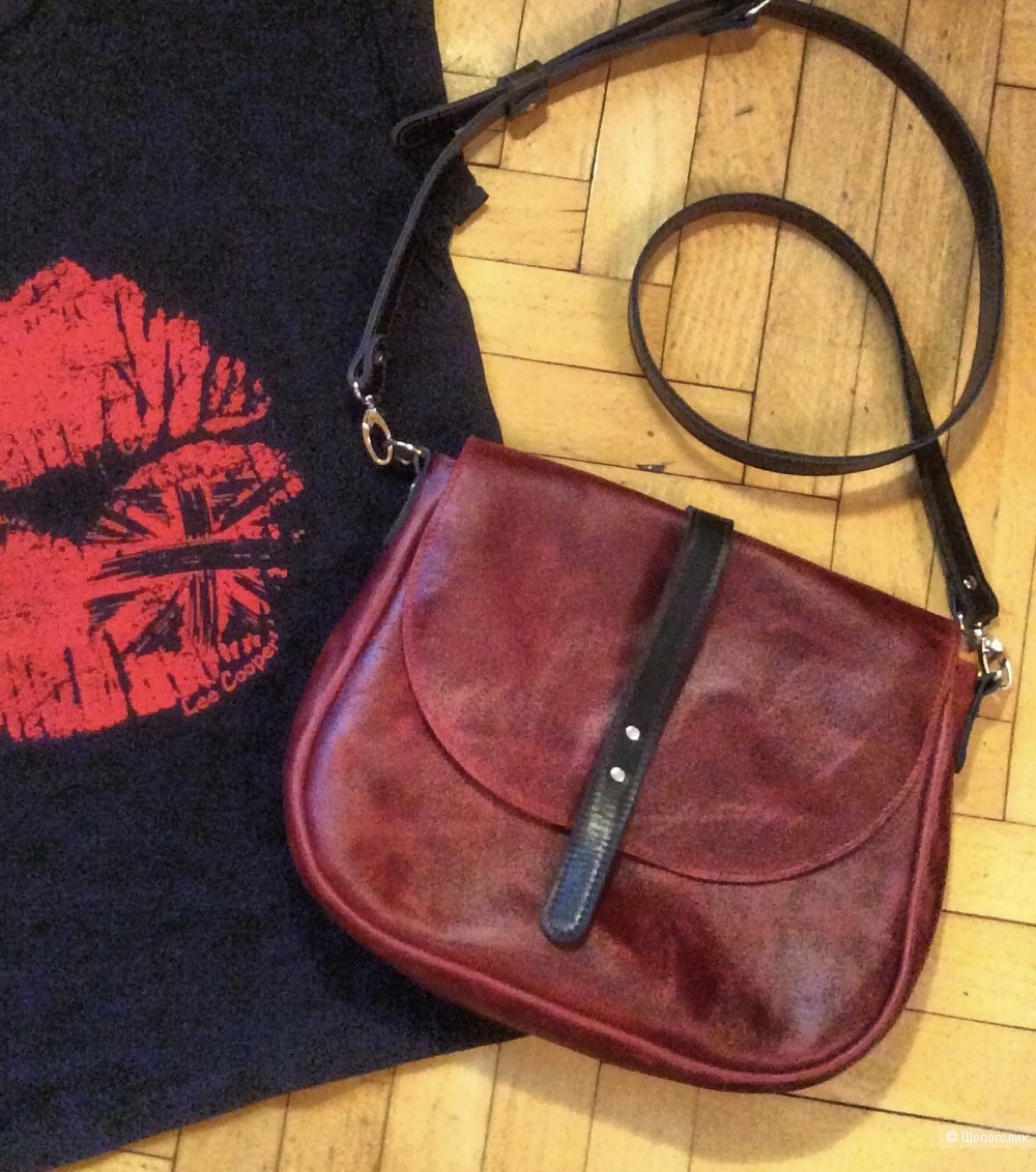 Сумка кожаная EK Goods, one size