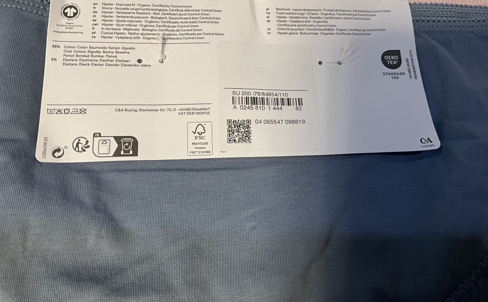 Комплект трусов C&A, р. L