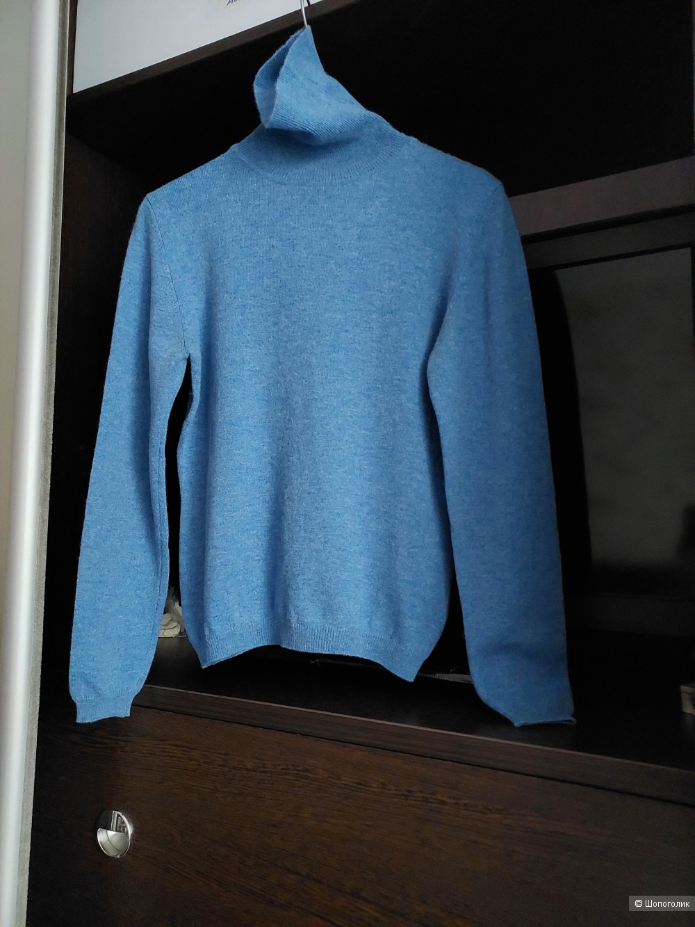 Женская водолазка из кашемира и шерсти мериноса Woolovers, размер М