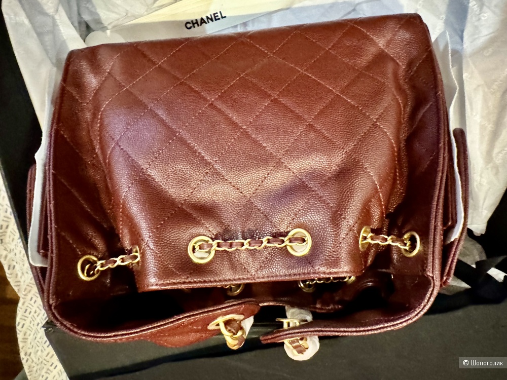 Сумка Оригинал Chanel Hobo 25s новая,очень красивый цвет размер 30/26/14 см пыльник ,коробка