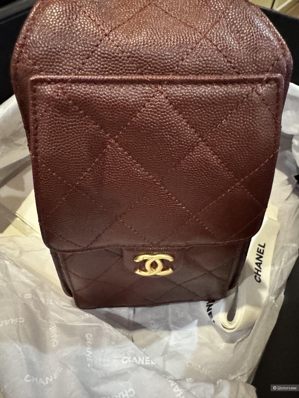 Сумка Оригинал Chanel Hobo 25s новая,очень красивый цвет размер 30/26/14 см пыльник ,коробка