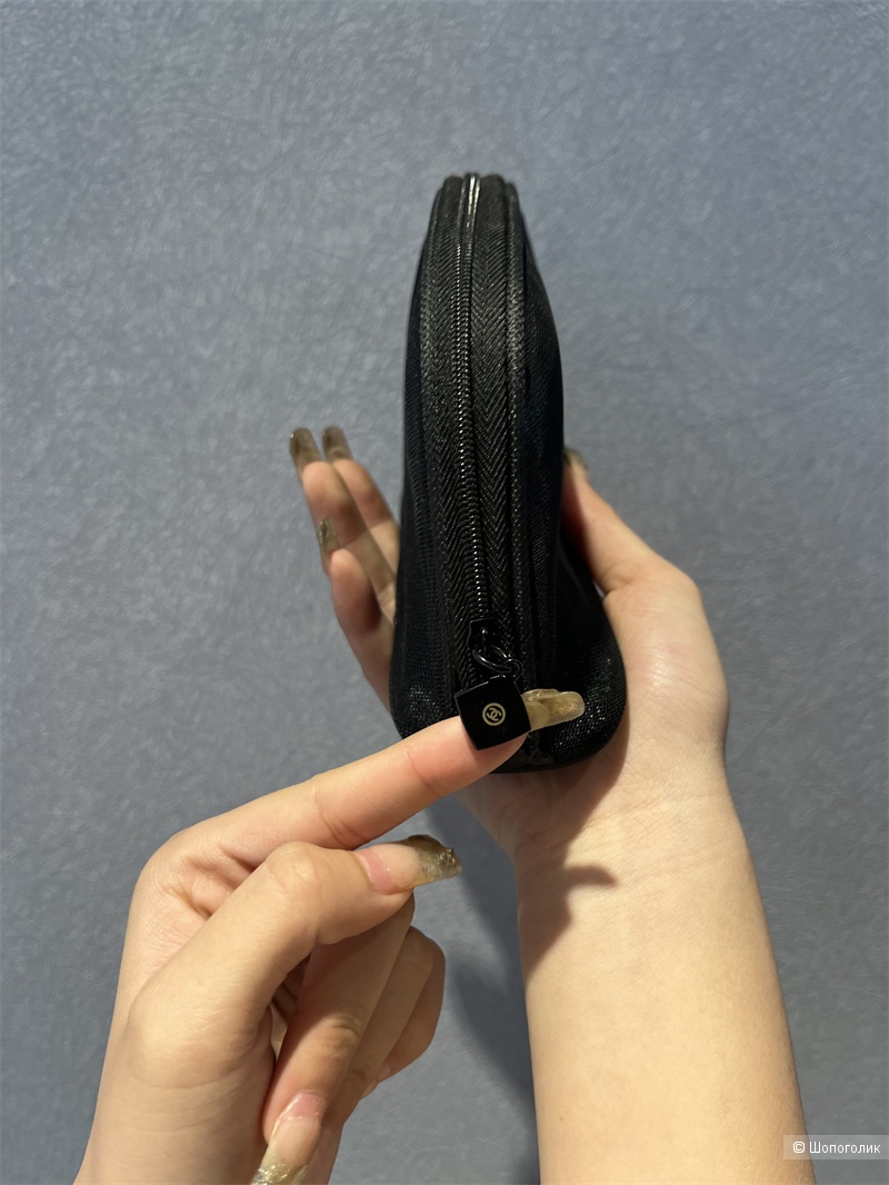 Набор из 3 прозрачных косметичек Chanel